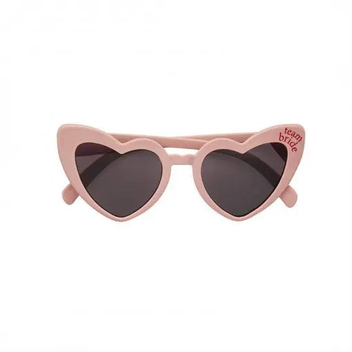 Cinco óculos de coração para equipe, estilo divertido, com armação colorida e lentes decorativas, ideal para festas e eventos.