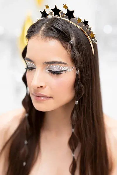 Glitter holográfico para rosto e corpo de 3g, brilho colorido e refletivo, ideal para maquiagens e festas.
