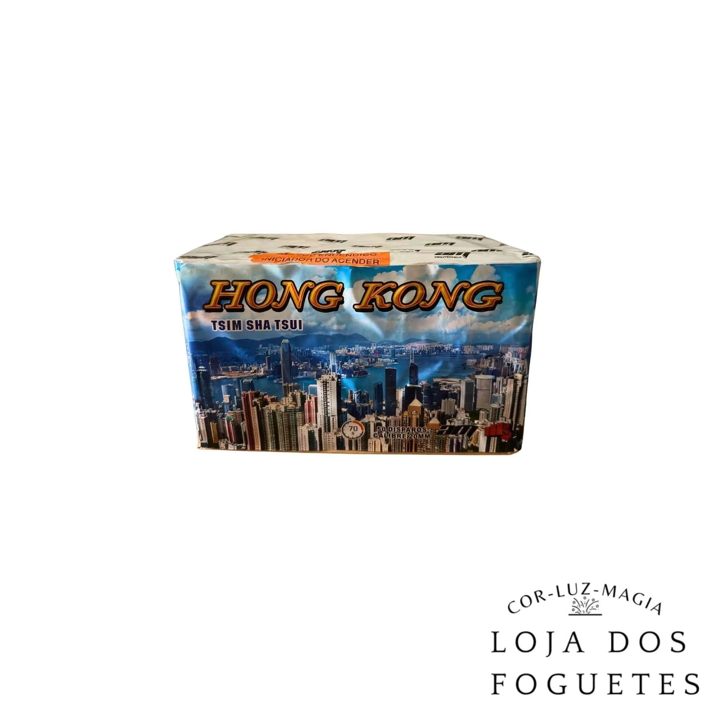 BATERIA FOGO DE ARTIFÍCIO 50 DISPAROS HONG KONG - TSIM SHA TSUI - Loja dos Foguetes