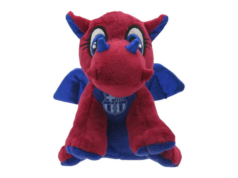 F.C Barcelona Pelúcia Dragão Porta-chaves 13cm