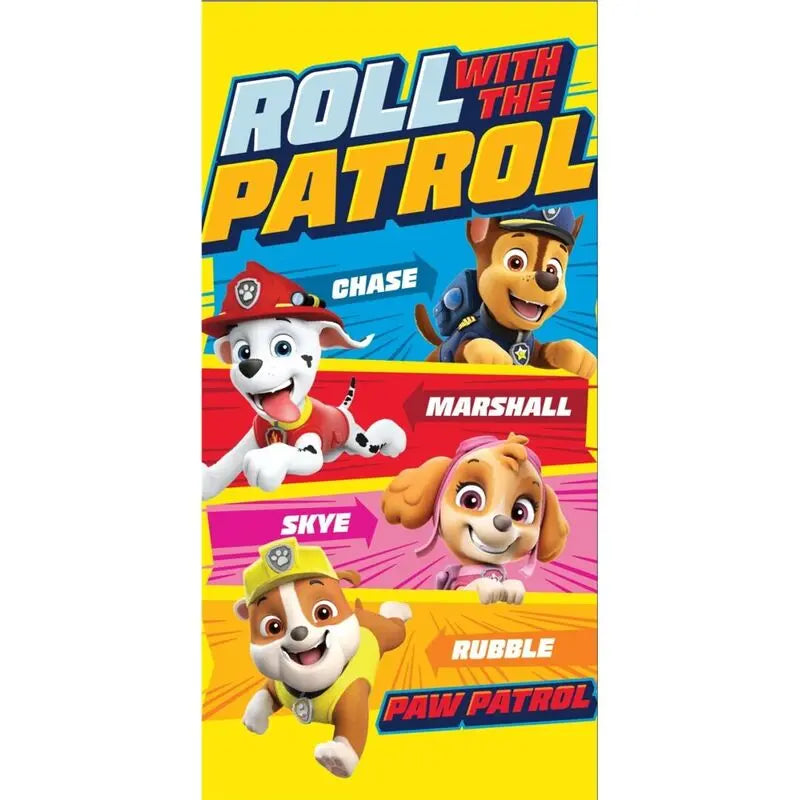 PAW PATROL ROLL TOALHA 70X140 CM