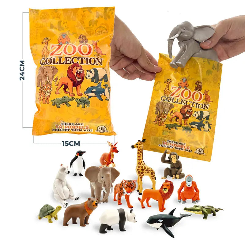 ZOO Coleção 14Mod Saco Surprise SORTIDO 8 - 16cm