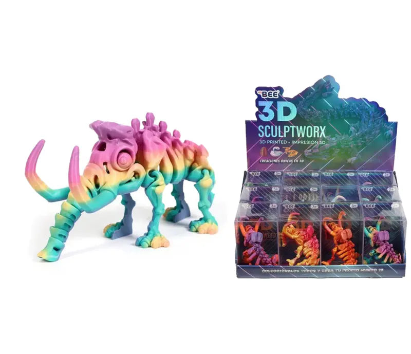 3D Estampado 21cm - Dinossauro