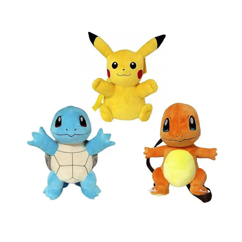 Pokemon Pelúcia Mochila 3 Mod Sortido 36cm