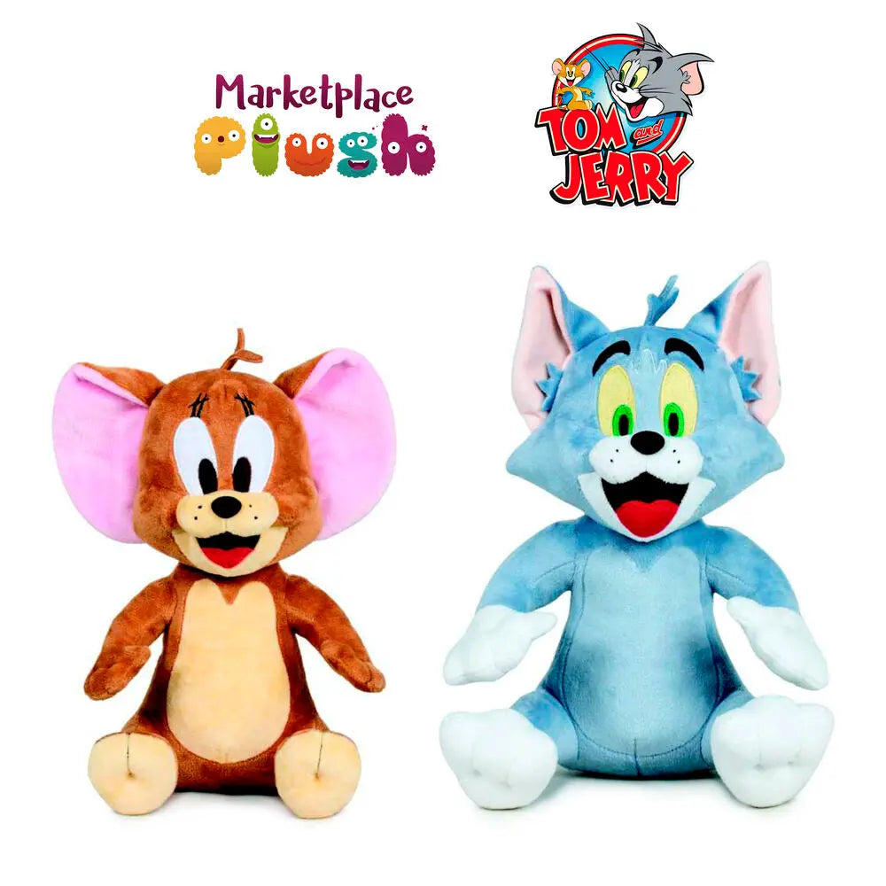 Pelúcia Tom & Jerry 28cm SORTIDO