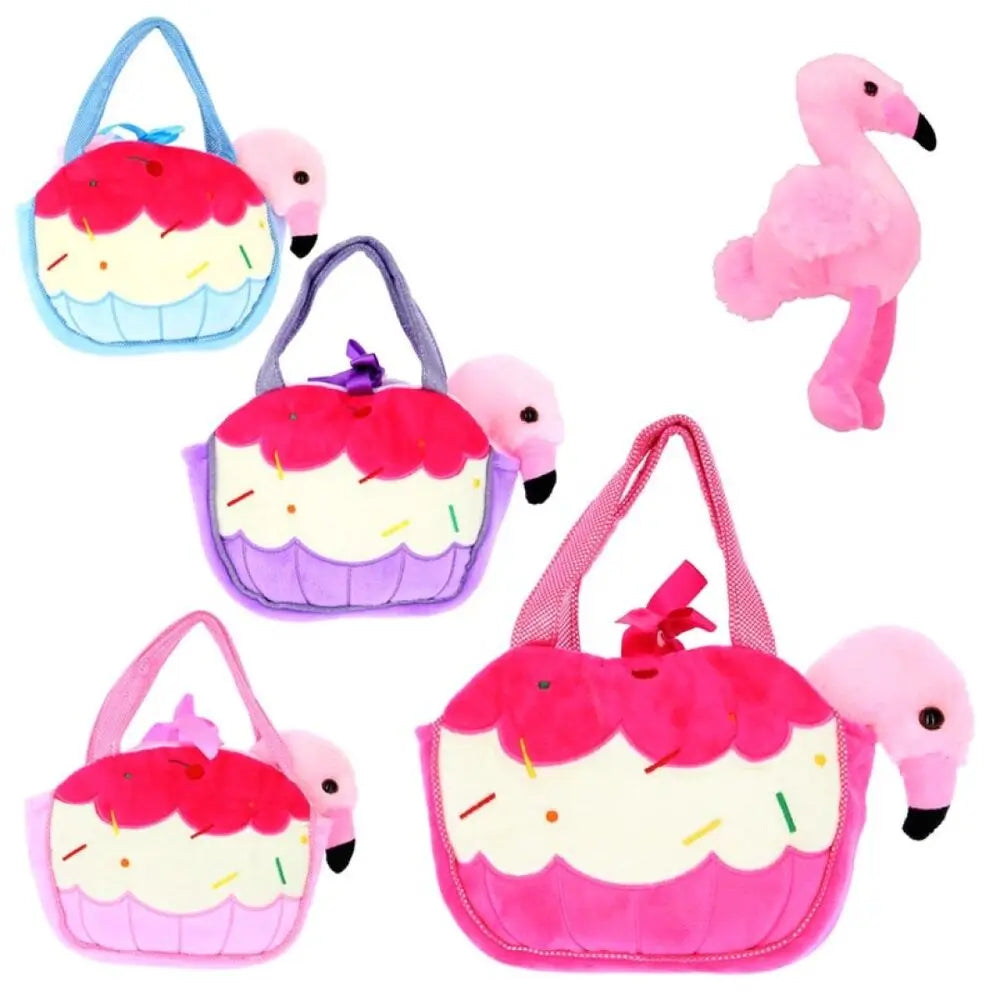Cake + Flamingo Saco 20cm x 23cm