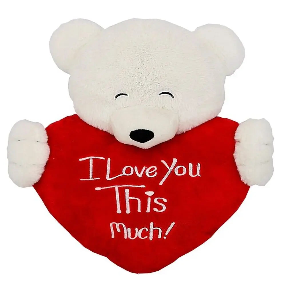 BRANCO URSO CABEÇA 30CM