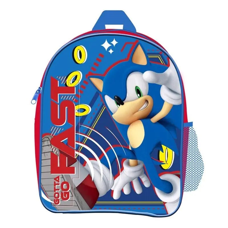 Sonic Mochila com Bolso 25cm