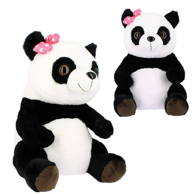 Panda Urso Laço 18CM