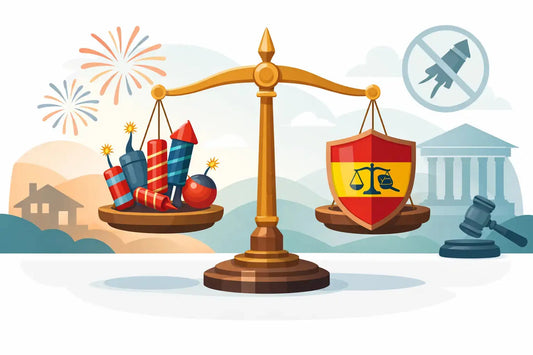 ¿Son legales los petardos domésticos en España?