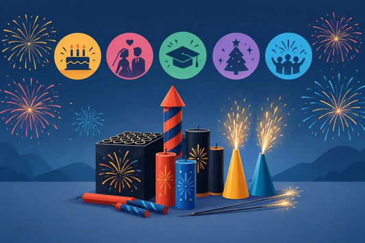 Categorías de pirotecnia para cada celebración