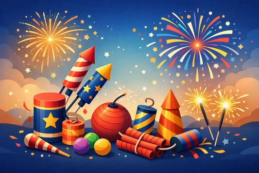 Tipos de artículos pirotécnicos festivos
