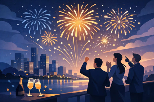 Fuegos artificiales para celebrar a lo grande