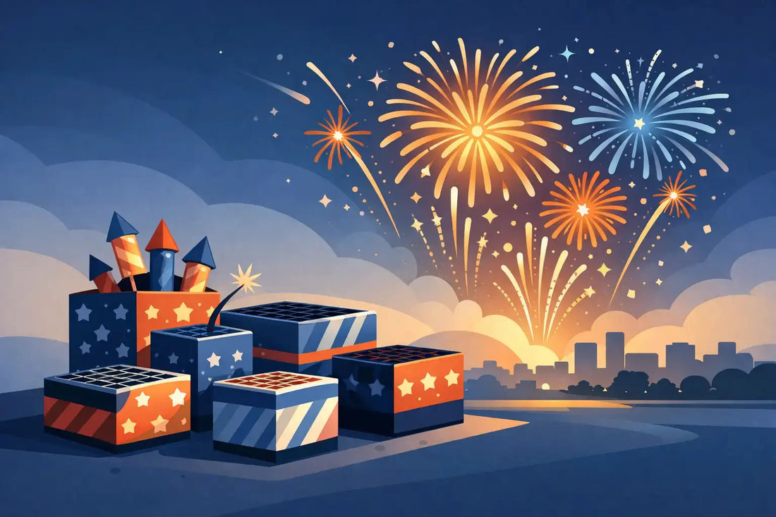 Baterías de fuegos artificiales para lucirse