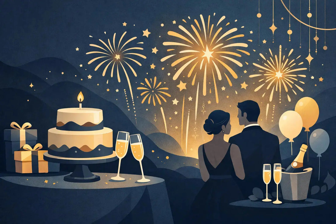 Ideas pirotécnicas para cumpleaños elegantes