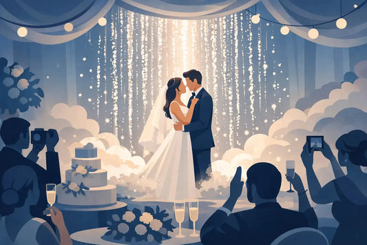 Cascada fría para boda: cuándo sí funciona