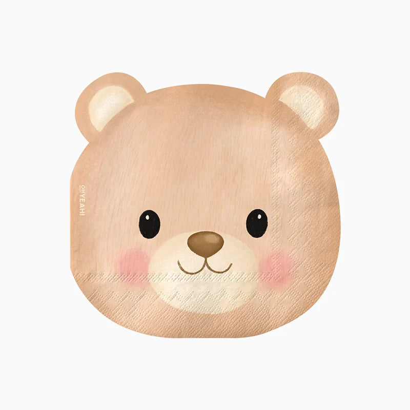 20 GUARDANAPOS 33CM URSO BABY NUDE MENINO Loja dos Foguetes