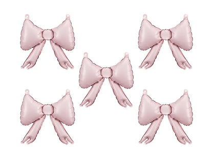 5 BALÕES PARA GRINALDA 25.5 X 25CM LAÇOS