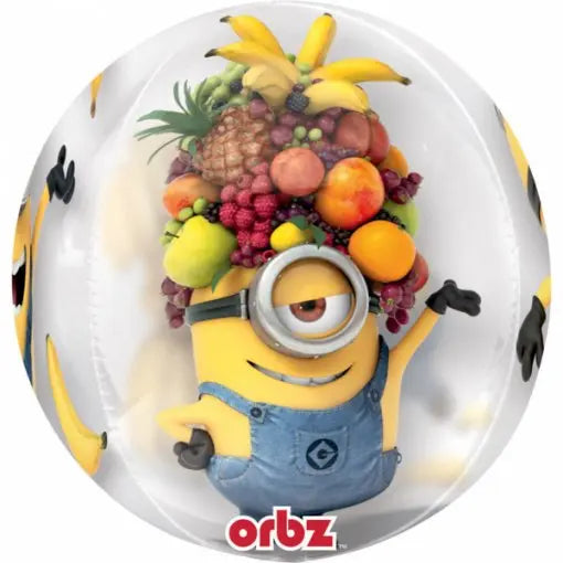 BALÃO FOIL ORBZ 38X40CM MINIONS Loja dos Foguetes
