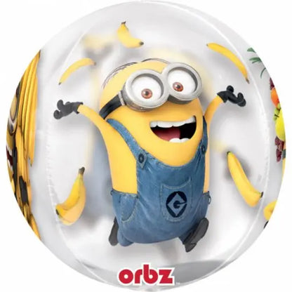 BALÃO FOIL ORBZ 38X40CM MINIONS Loja dos Foguetes