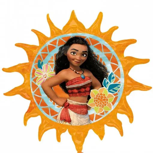 BALÃO FOIL P38 SUPERSHAPE MOANA (VAIANA) Loja dos Foguetes