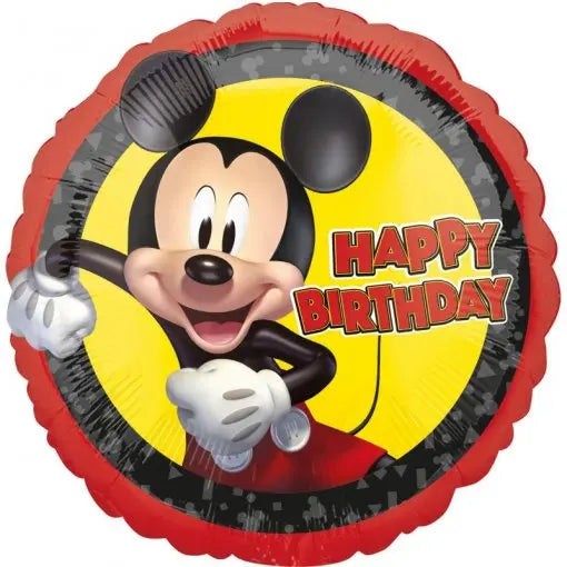 BALÃO FOIL S60 MICKEY MOUSE FOREVER HAPPY BIRTHDAY Loja dos Foguetes