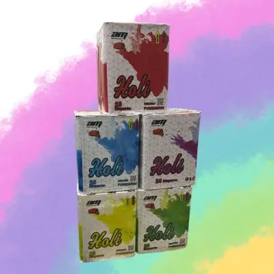 BATERIA DE FUMO 25 TIROS– VÁRIAS CORES Loja dos Foguetes