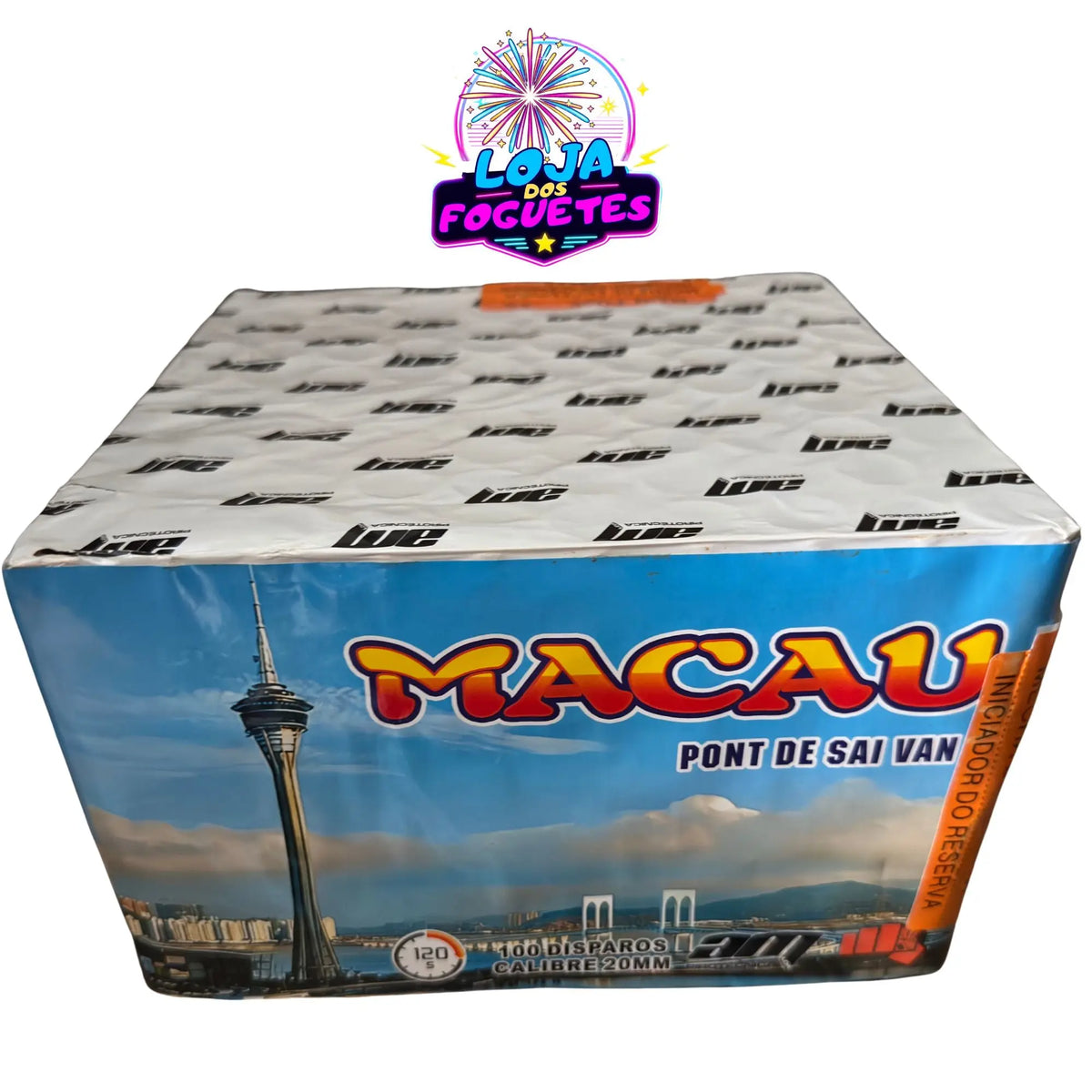 Bateria de fogo de artifício Macau 100 disparos – Ponte de Sai Van