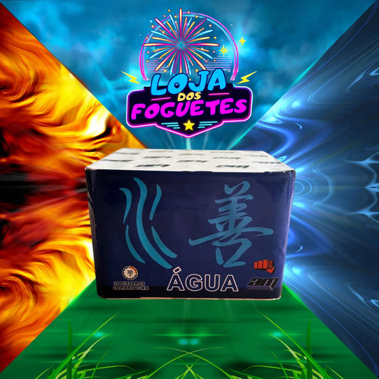 Bateria Fogo Artificio 36 Disparos - Água Loja dos Foguetes