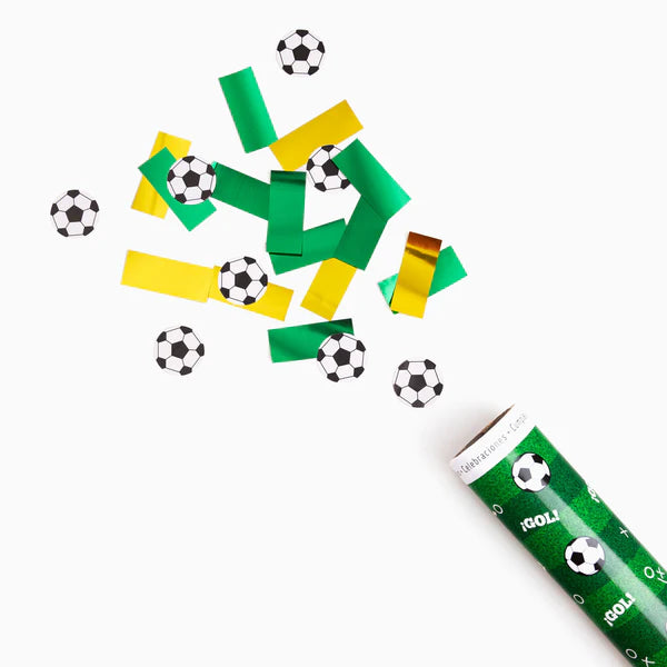 CANHÃO DE CONFETTIS 30CM FUTEBOL Loja dos Foguetes