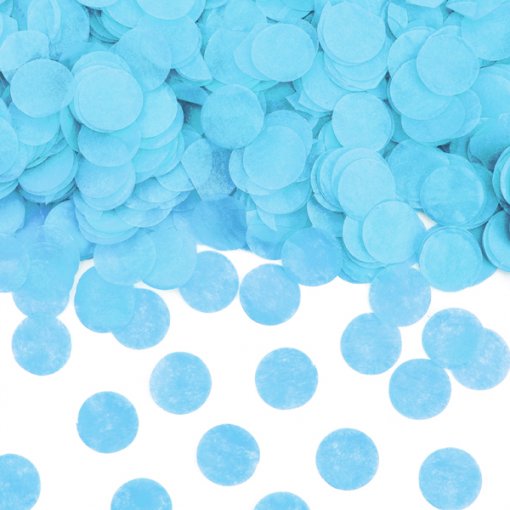 CANHÃO DE CONFETTIS 60CM REVELAÇÃO DE SEXO AZUL