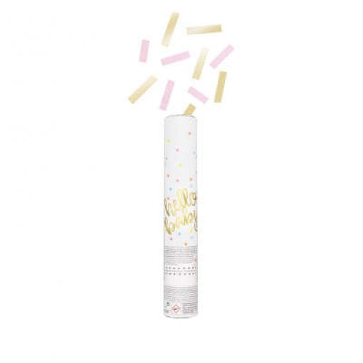 CONFETTIS ROSA 20CM HELLO BABY