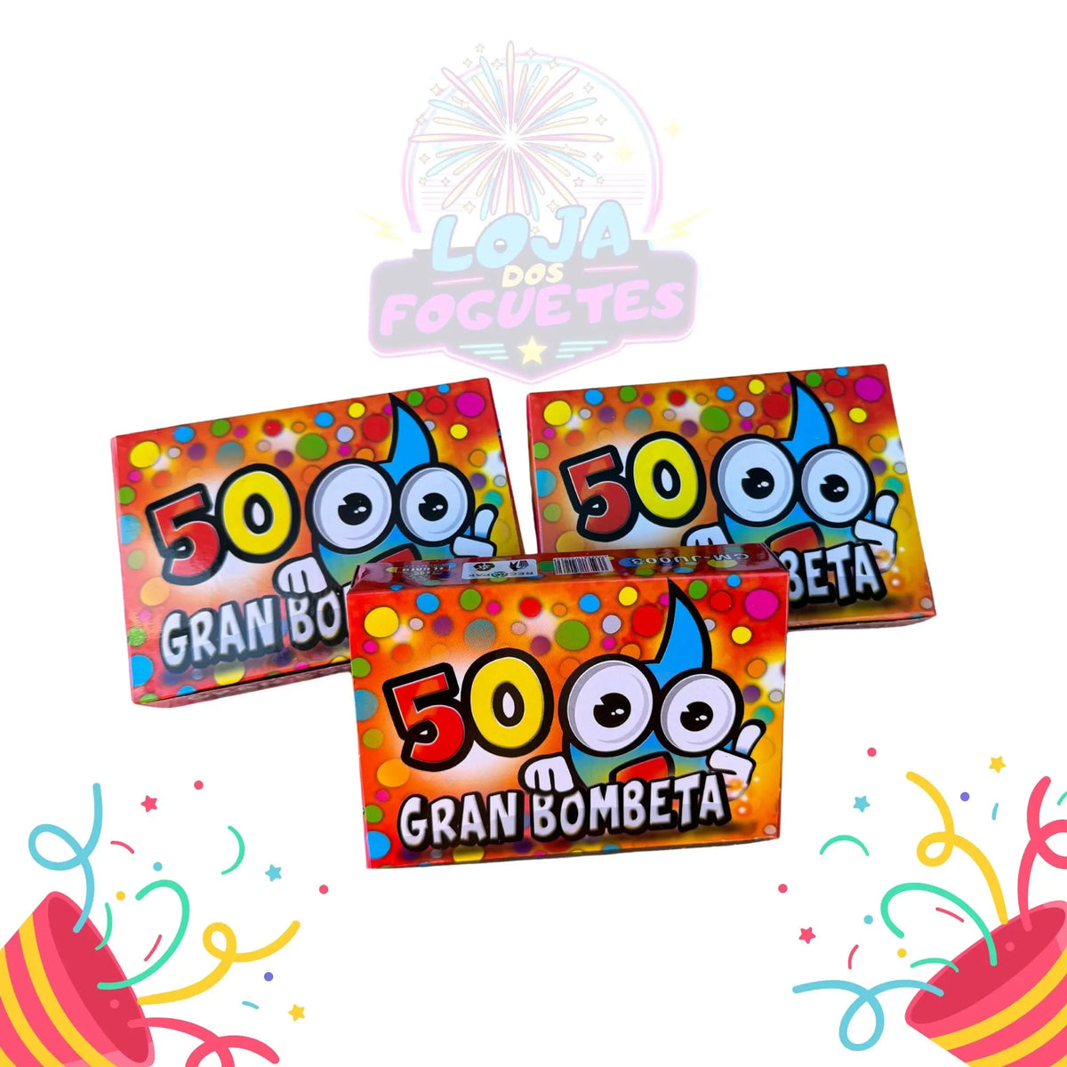 ESTALINHOS (50 UNIDADES PACK) Loja dos Foguetes