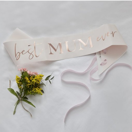 FAIXA DE CORPO 'BEST MUM EVER'