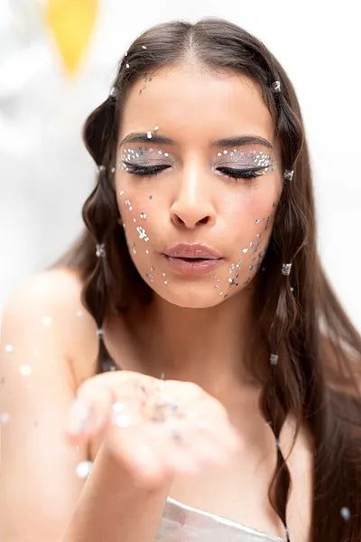 GLITTER PARA A CARA E CORPO 3G - HOLOGRÁFICO