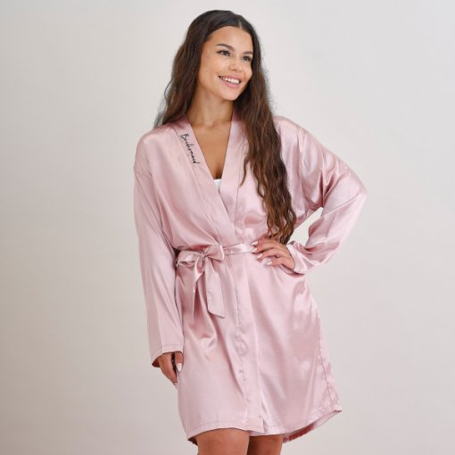 ROUPÃO DE MADRINHA 'BRIDESMAID' BORDADO