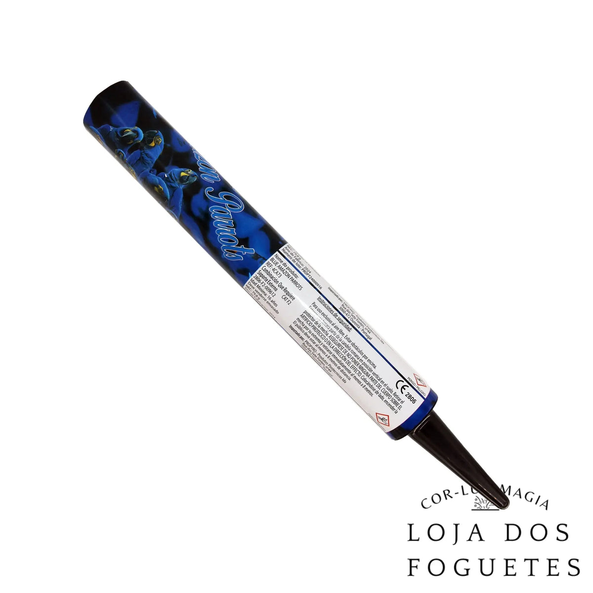 GATLING 105 DISPAROS BLUE AMAZON PARROTS - Loja dos Foguetes