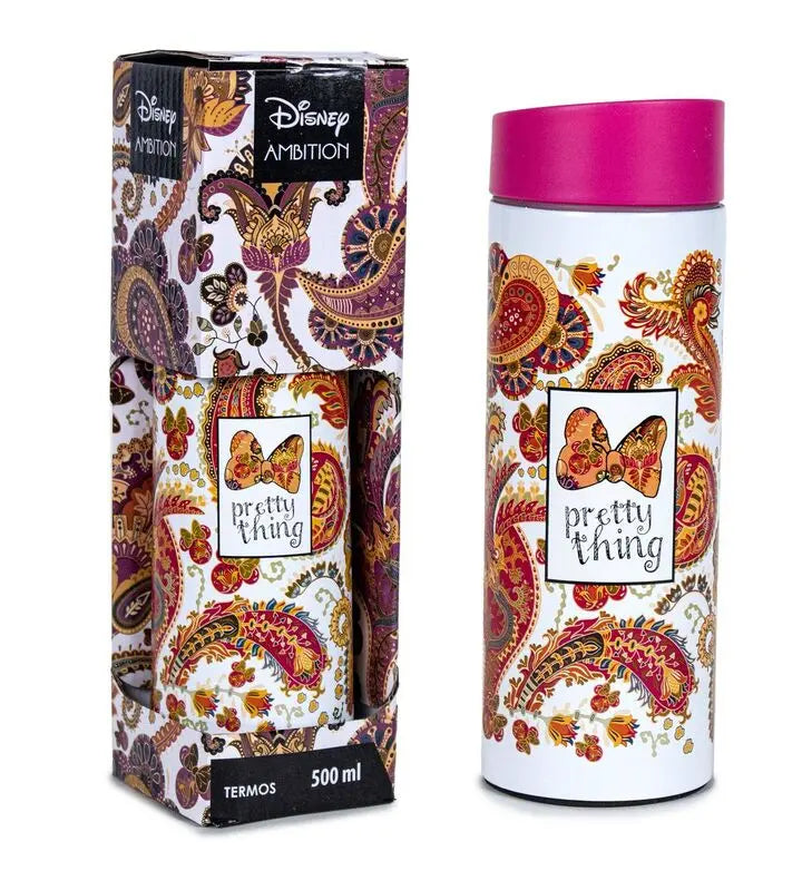 Disney Minnie Onyx steel Termo Caneca/cover 500ml