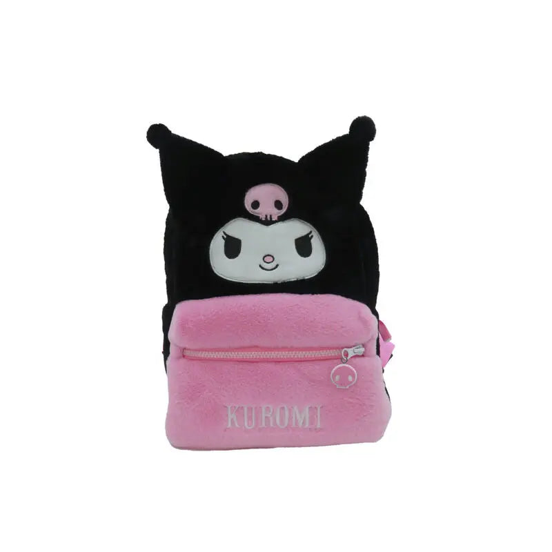 Sanrio Hello Kitty Kuromi Functional Pelúcia Mochila 30cm