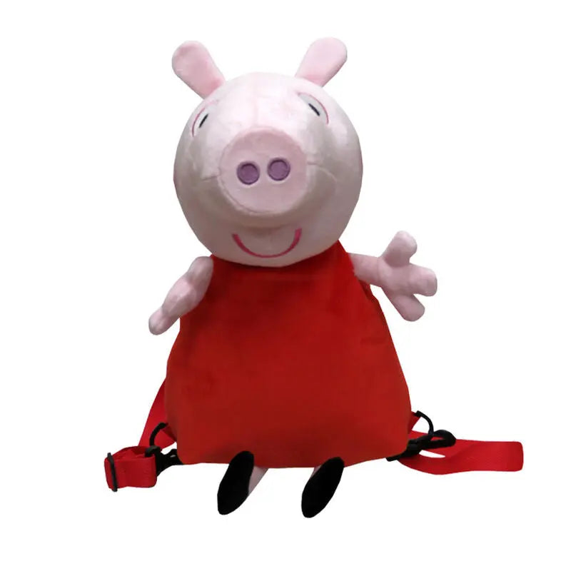 Peppa Pig 3D Pelúcia Mochila - Peppa 30cm
