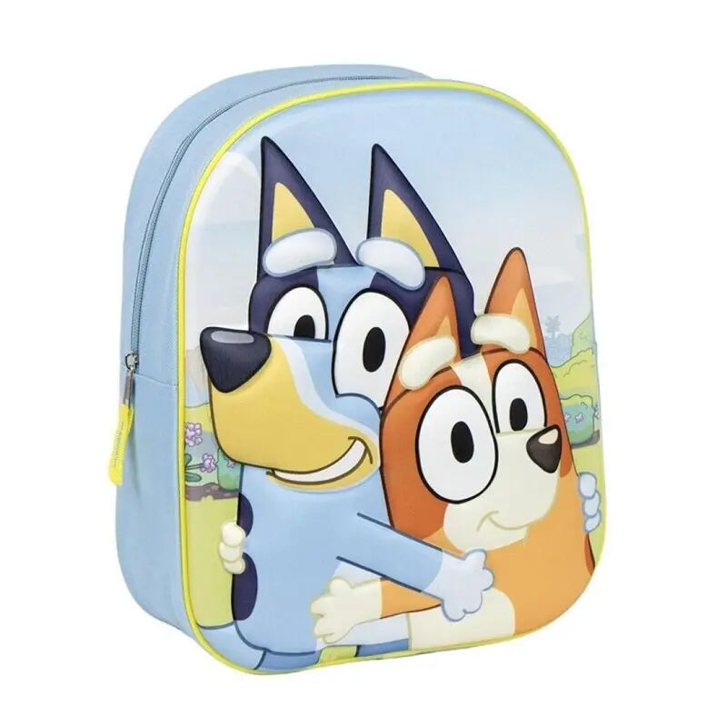 3D BLUEY E BINGO MOCHILA 25X20X30 CM