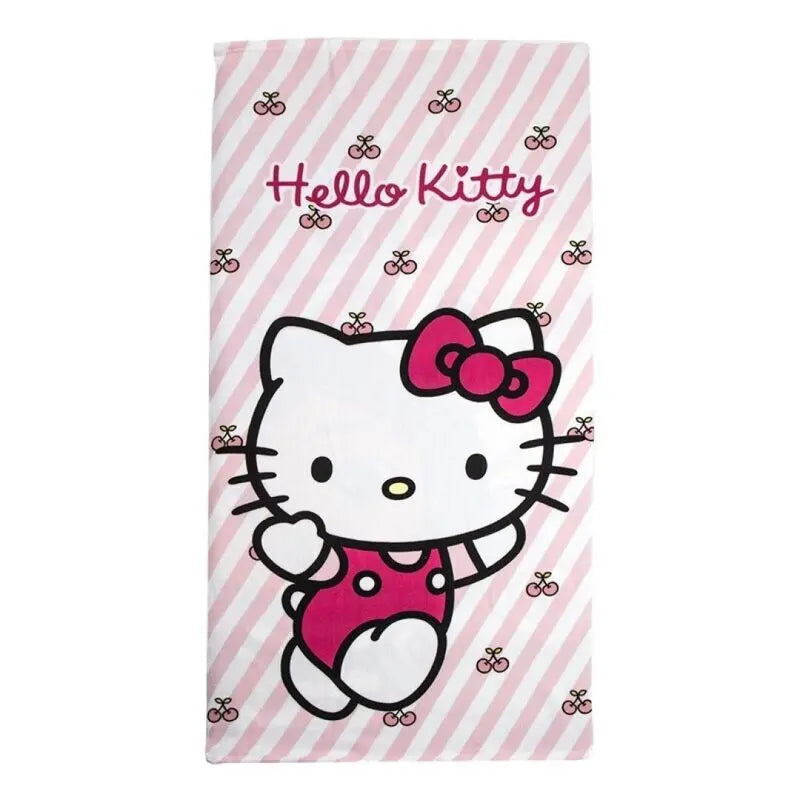 HELLO KITTY CHERRIES TOALHA 70X140 CM