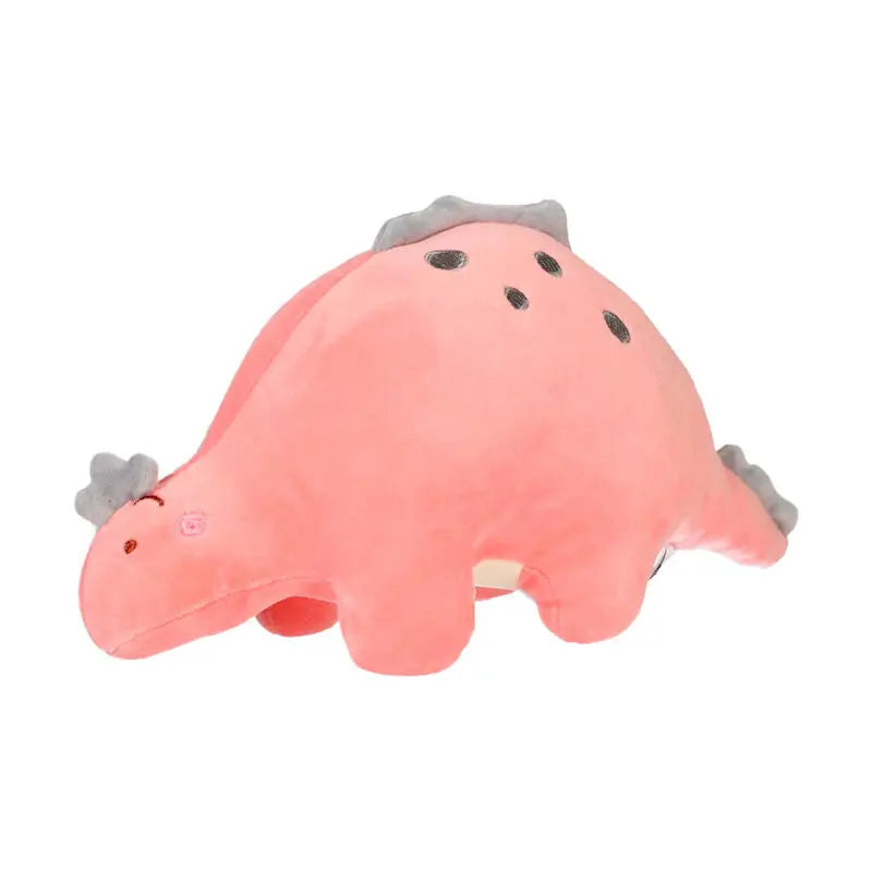 ABELHA Pelúcia Dinossauro Bubbles Rosa 35cm