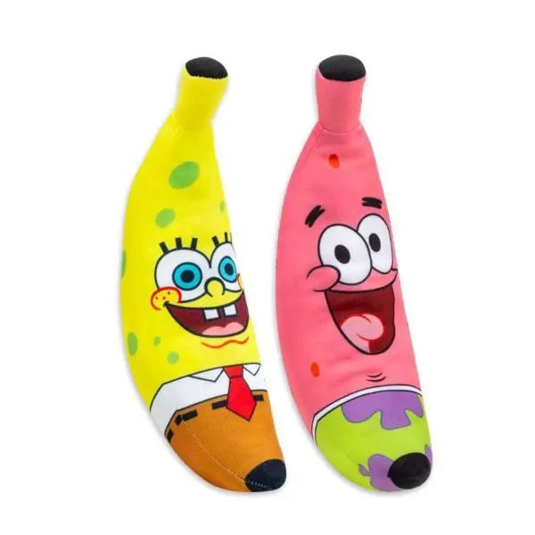 SpongeBob e Patrick Banana 2Mod Sortido - 25cm Pelúcia