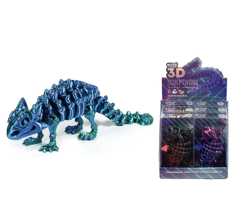 3D Estampado 23cm - Dinossauro