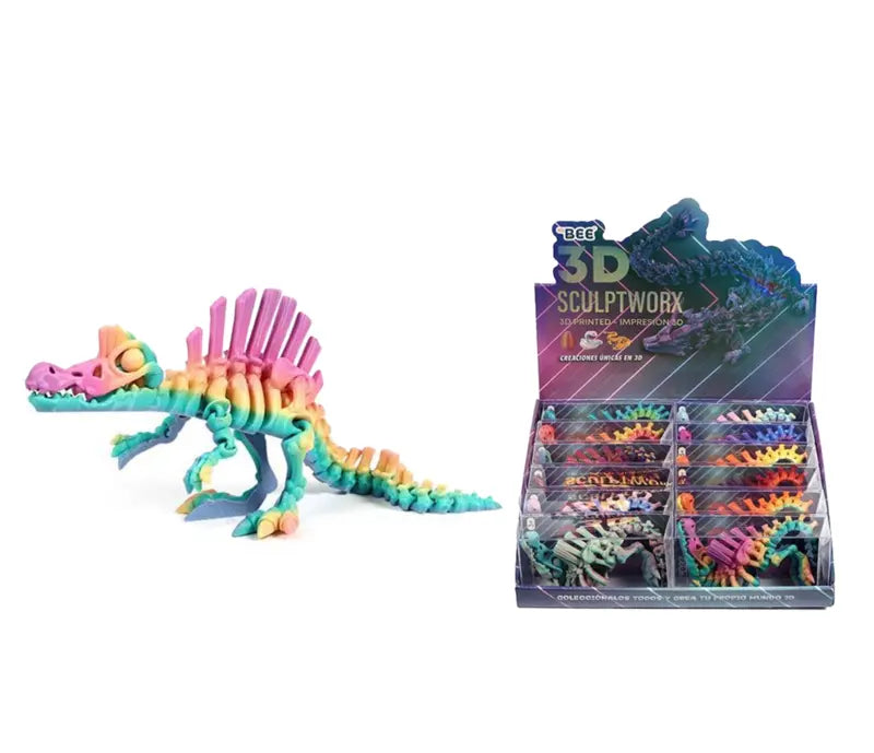 3D Estampado 29cm - Dinossauro