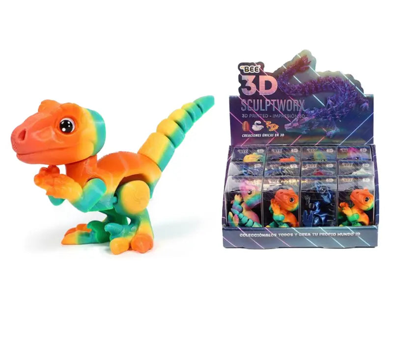 3D Estampado 10cm - Fofo Dinossauro