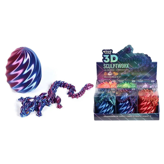 3D Estampado 38cm - Dragão Ovo