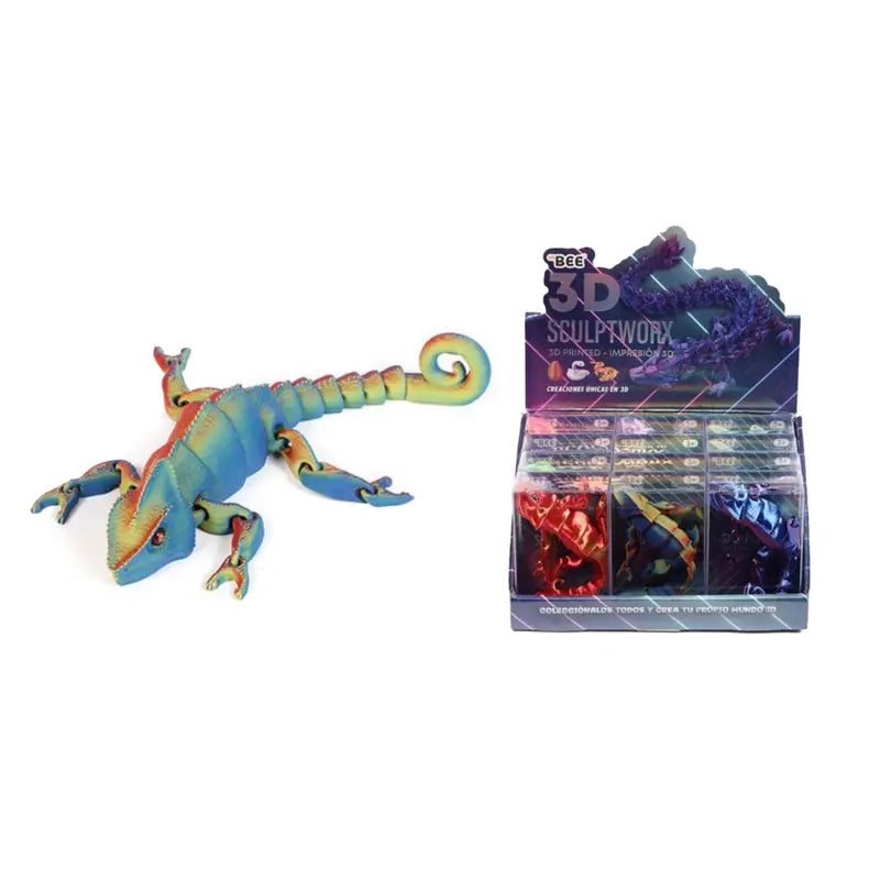 3D Estampado 18cm - Crustacean lizard
