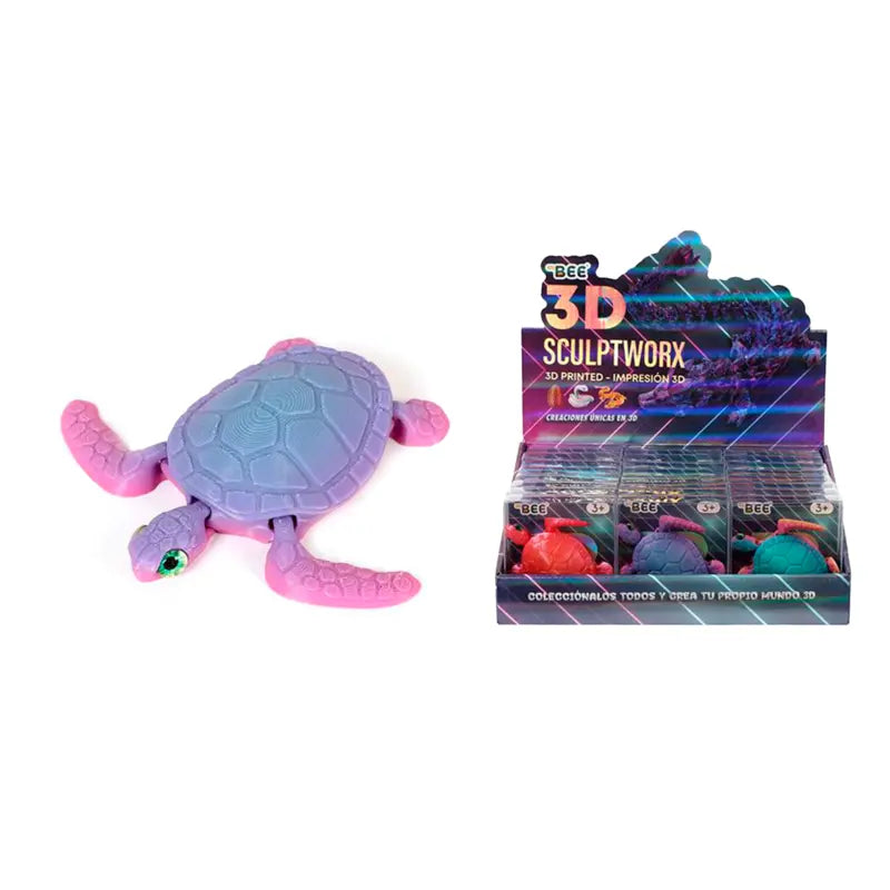 3D Estampado 10cm - Tartaruga